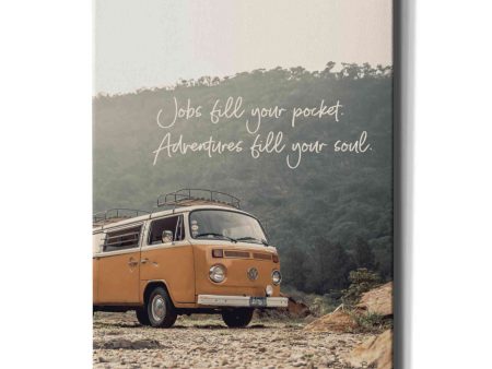 Adventure Fills Your Soul  by Susan Ball, Canvas Wall Art For Discount