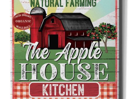 The Apple House Kitchen  by Mollie B, Canvas Wall Art Hot on Sale