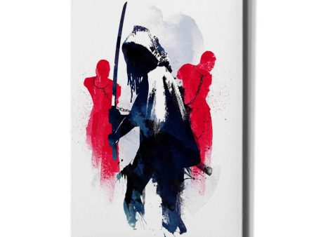 Michonne  by Robert Farkas, Canvas Wall Art For Sale