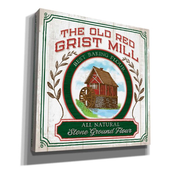 Grist Mill Flour  by Mollie B, Canvas Wall Art Online