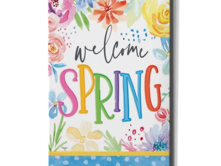 Welcome Spring  by Mollie B, Canvas Wall Art Online now