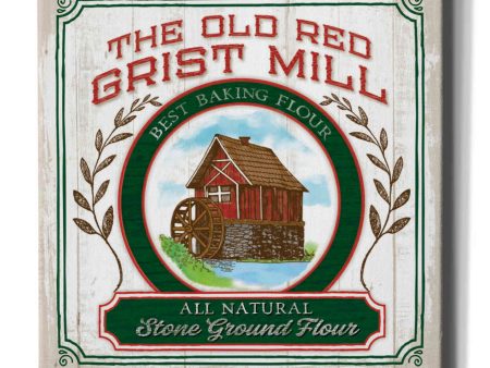 Grist Mill Flour  by Mollie B, Canvas Wall Art Online