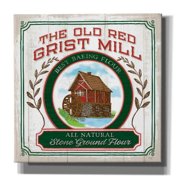 Grist Mill Flour  by Mollie B, Canvas Wall Art Online