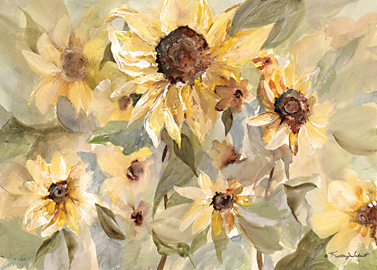 KEL373 - Field of Sunflowers - 18x12 For Cheap