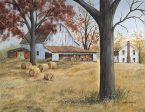 BR617 - Last Hay Harvest - 16x12 Online now