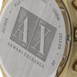 Reloj Armani Exchange para caballero en acero chapa. Hot on Sale