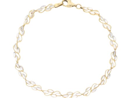 Pulsera eslabón articulado en oro amarillo 18 kilates. Online Sale