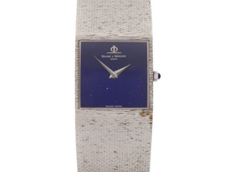 Reloj Baume & Mercier para caballero unisex en oro blanco 18 kilates. Fashion