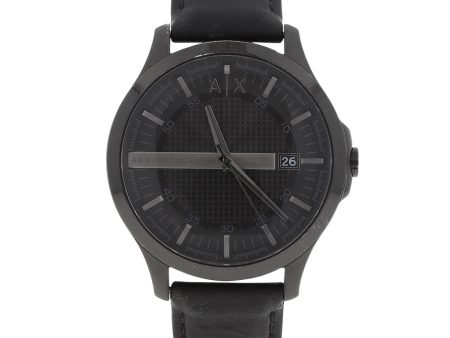 Reloj Armani Exchange para caballero en acero esmalte correa piel. Fashion