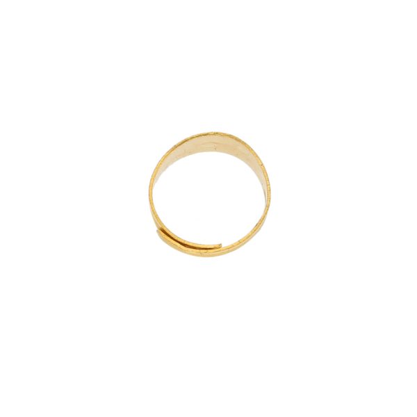 Anillo abierto en oro amarillo 24 kilates. For Cheap