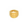 Anillo abierto en oro amarillo 24 kilates. For Cheap