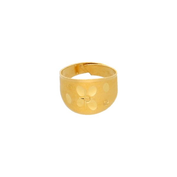 Anillo abierto en oro amarillo 24 kilates. For Cheap