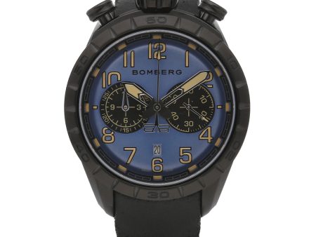 Reloj Bomberg para caballero en acero esmalte correa piel. Online now