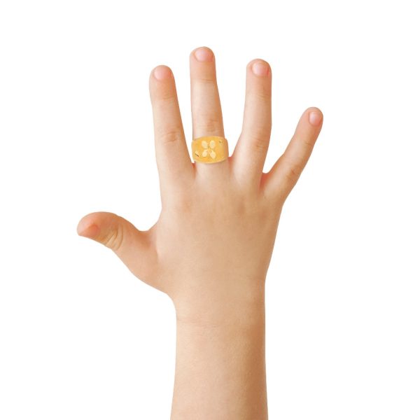 Anillo abierto en oro amarillo 24 kilates. For Cheap