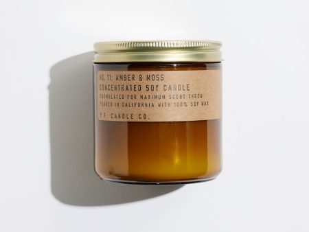 Amber & Moss– Large Concentrated Candle Discount