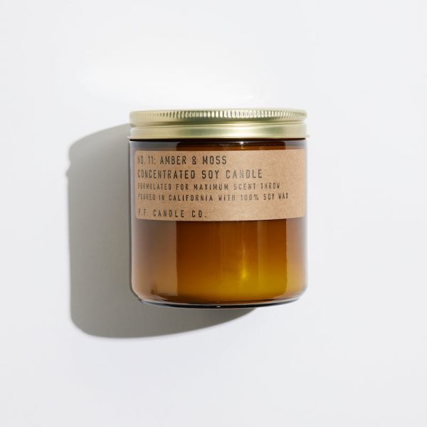 Amber & Moss– Large Concentrated Candle Discount