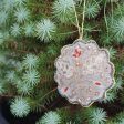 Modern Victorian Embroidered Ornament Hot on Sale