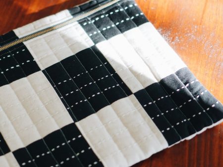 Checkered Laptop Case Discount