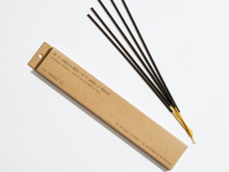 Amber & Moss– Incense Sticks Online