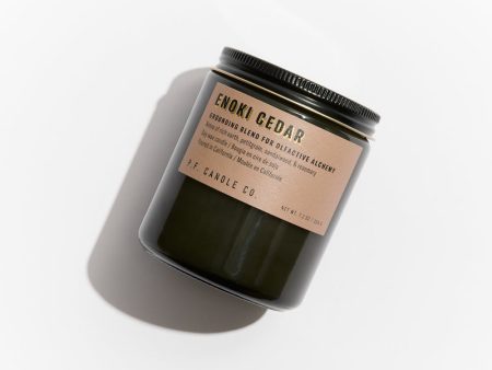 Enoki Cedar– Candle Sale