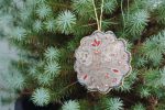 Modern Victorian Embroidered Ornament Hot on Sale