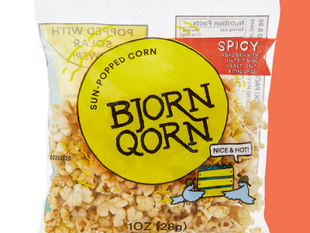 Bjorn Qorn - Mini Spicy 1 oz. Bag For Sale