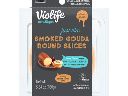 Violife Smoked Gouda Round Slices Discount