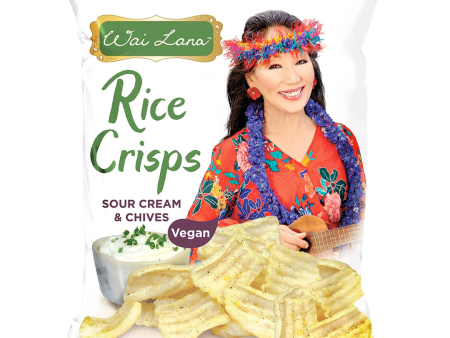 Wai Lana - Sour Cream & Onion Rice Crisps Online now