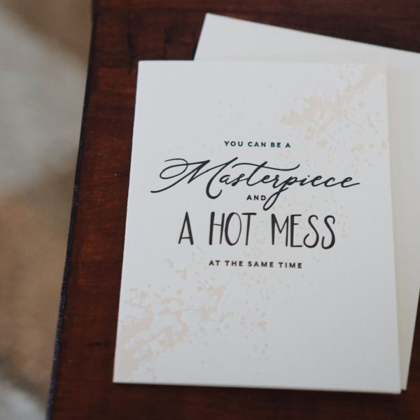 Masterpiece + Mess Card For Discount